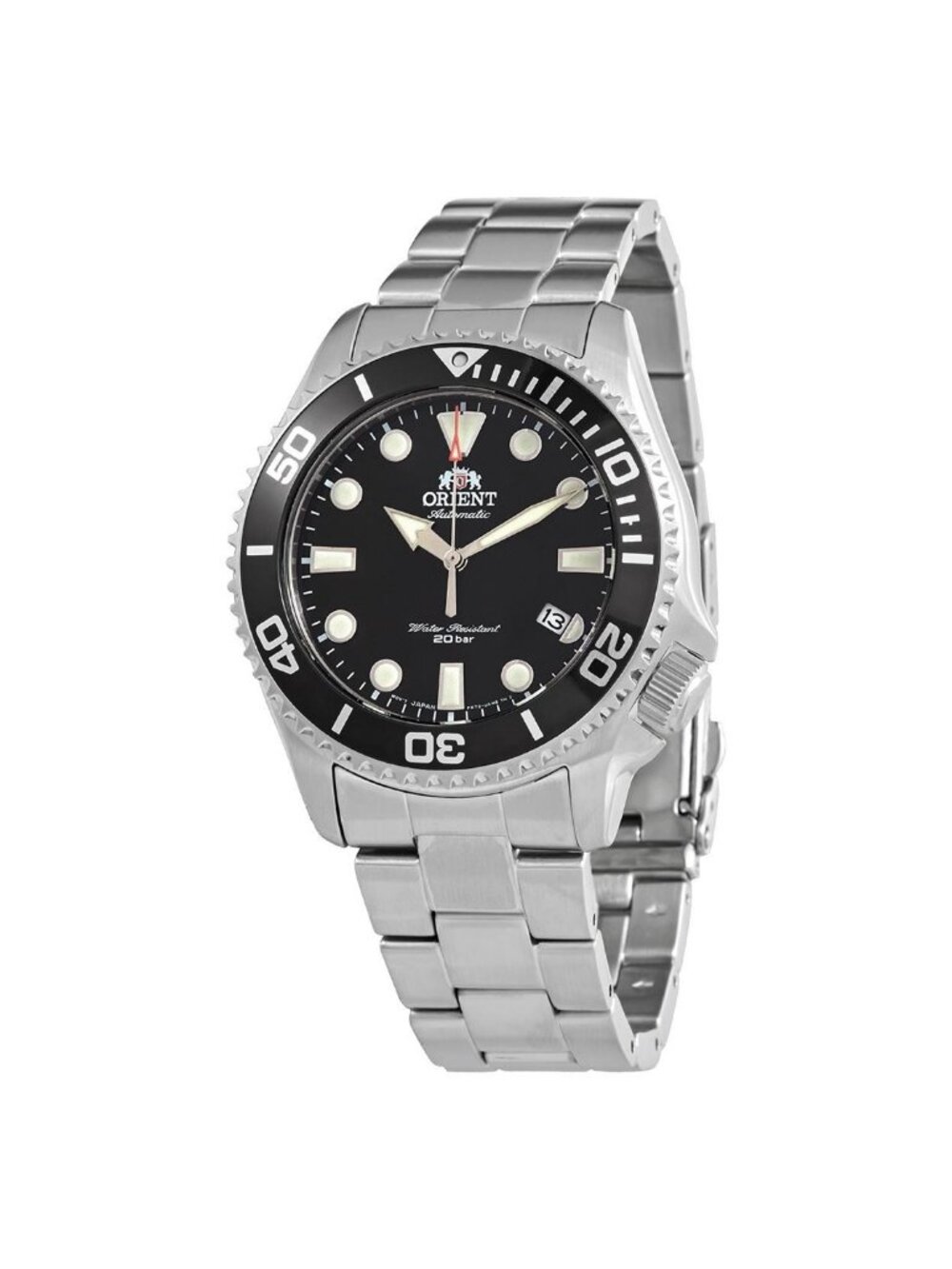 NWT Orient Triton Automatic Black Dial Men's Watch